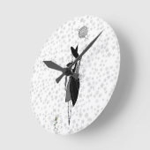 Awiti's ラウンド壁時計 (傾斜)