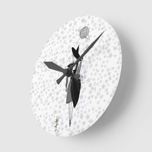 Awiti's ラウンド壁時計 (傾斜)