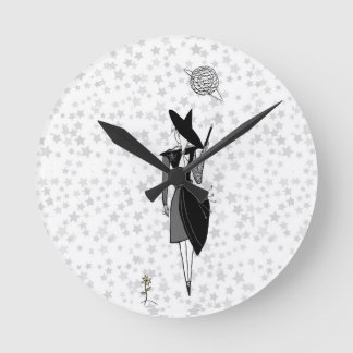 Awiti's ラウンド壁時計