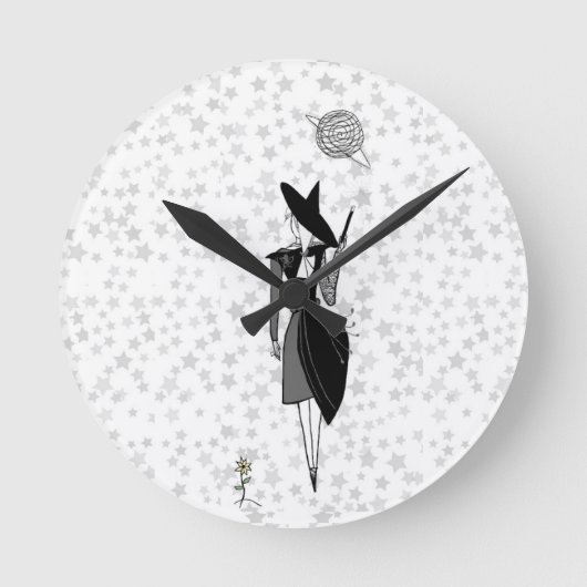 Awiti's ラウンド壁時計 (正面)