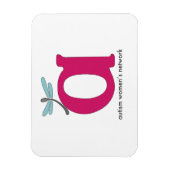 AWN新しいロゴフレキシマグネット マグネット (縦)