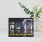 aWorld2祝:ドイツからのご挨拶! ポストカード (スタンド正面)