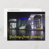 aWorld2祝:ドイツからのご挨拶! ポストカード (正面/裏面)