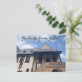 aWorld2祝:ドイツからのご挨拶！ ポストカード (スタンド正面)