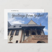 aWorld2祝:ドイツからのご挨拶！ ポストカード (正面/裏面)