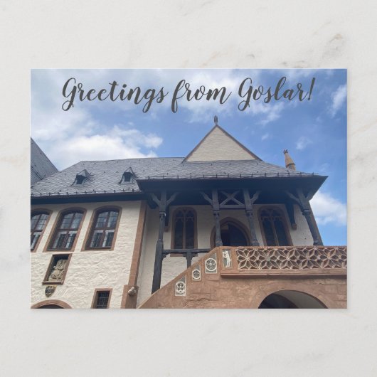 aWorld2祝:ドイツからのご挨拶！ ポストカード (正面)