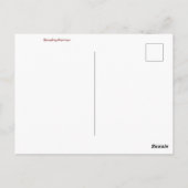 aWorld2祝:ドイツからのご挨拶！ ポストカード (裏面)