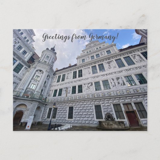 aWorld2祝:ドイツからのご挨拶！ ポストカード (正面)