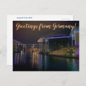 aWorld2祝:ドイツからのご挨拶! ポストカード (正面/裏面)