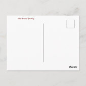 aWorld2祝:ドイツからのご挨拶！ ポストカード (裏面)