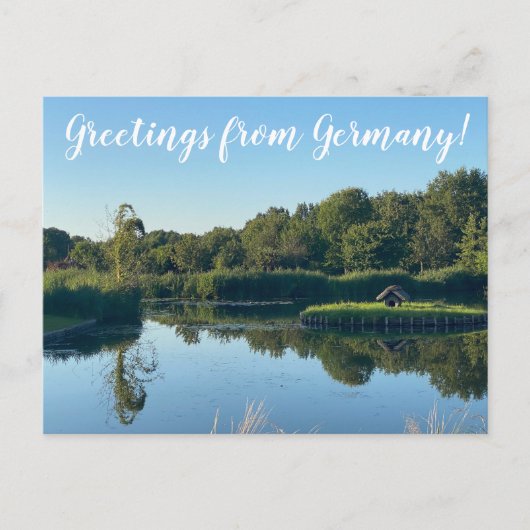 aWorld2祝:ドイツからのご挨拶！ ポストカード (正面)