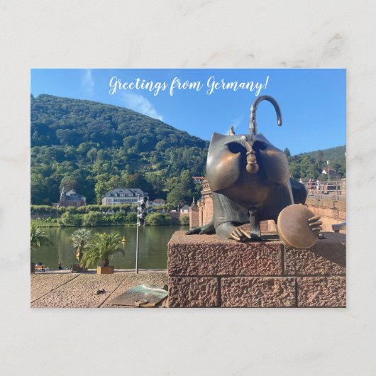 aWorld2祝:ドイツからのご挨拶! ポストカード (正面)