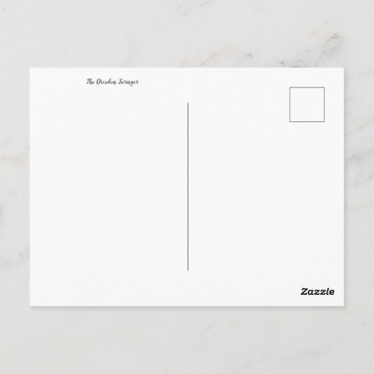 aWorld2祝:ドイツからのご挨拶！ ポストカード (裏面)