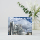 aWorld2:サン祝ノゼさんからの挨拶!\\ ポストカード (スタンド正面)