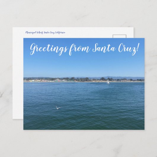 aWorld2:サ祝タ・クルスさんからの挨拶! ポストカード (正面/裏面)