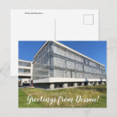 aWorld2：デサウ祝さんからの挨拶！ ポストカード (正面/裏面)