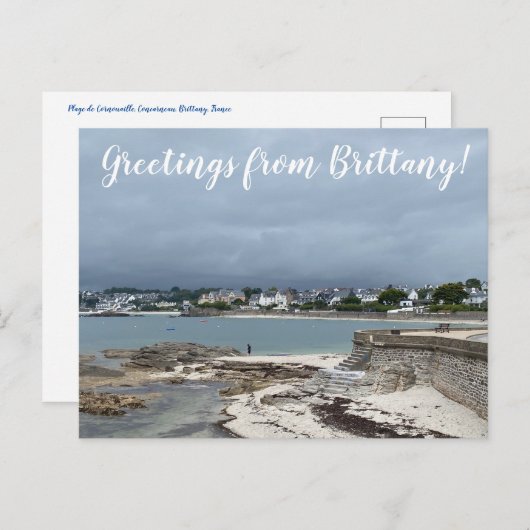 aWorld2：ブ祝リタニーからの挨拶！ ポストカード (正面/裏面)