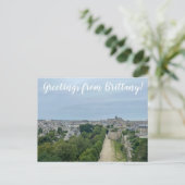 aWorld2:ブ祝リタニーからの挨拶! ポストカード (スタンド正面)