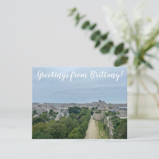 aWorld2:ブ祝リタニーからの挨拶! ポストカード (スタンド正面)