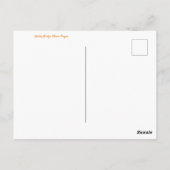 aWorld2：プラハ祝からの挨拶！ ポストカード (裏面)