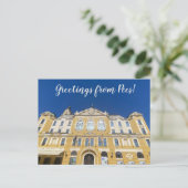 aWorld2：ペ祝セからの挨拶！ ポストカード (スタンド正面)