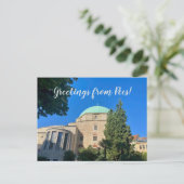 aWorld2：ペ祝セからの挨拶！ ポストカード (スタンド正面)