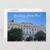 aWorld2：ペ祝セからの挨拶！ ポストカード (正面/裏面)