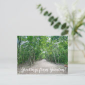 aWorld2：ユカ祝タンさんからの挨拶！ ポストカード (スタンド正面)