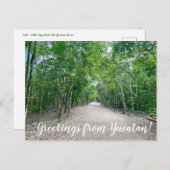 aWorld2：ユカ祝タンさんからの挨拶！ ポストカード (正面/裏面)