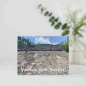 aWorld2：ユカ祝タンさんからの挨拶！ ポストカード (スタンド正面)