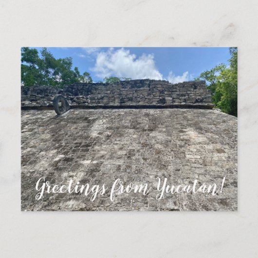 aWorld2：ユカ祝タンさんからの挨拶！ ポストカード (正面)