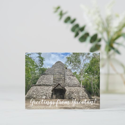 aWorld2：ユカ祝タンさんからの挨拶！ ポストカード (スタンド正面)