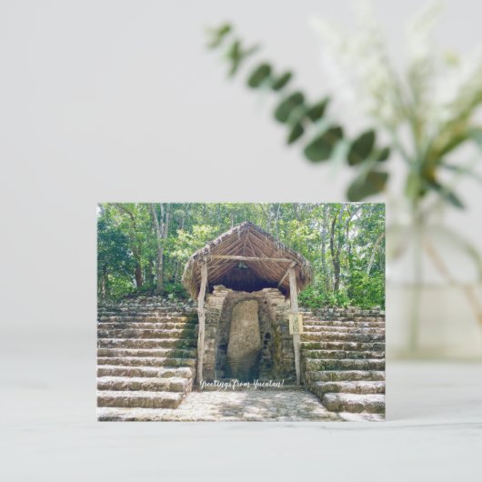 aWorld2：ユカ祝タンさんからの挨拶！ポストカード ポストカード (スタンド正面)