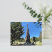 aWorld2:祝アートがアップし与えない ポストカード (スタンド正面)