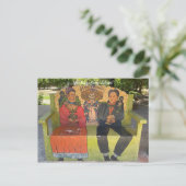 aWorld2:祝トゥルムからの挨拶！ ポストカード (スタンド正面)