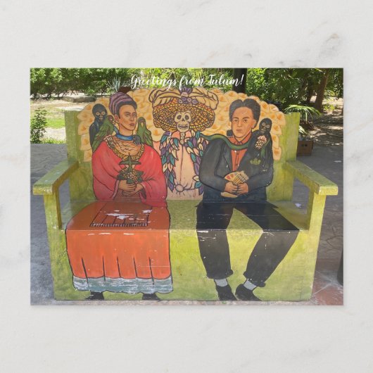 aWorld2:祝トゥルムからの挨拶！ ポストカード (正面)