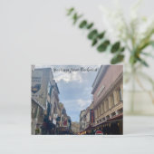 aWorld2:祝ブカレストの挨拶！ ポストカード (スタンド正面)