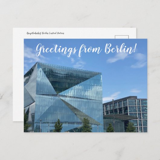 aWorld2:祝ベルリンからのご挨拶! ポストカード (正面/裏面)