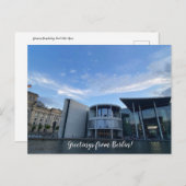 aWorld2:祝ベルリンからのご挨拶! ポストカード (正面/裏面)