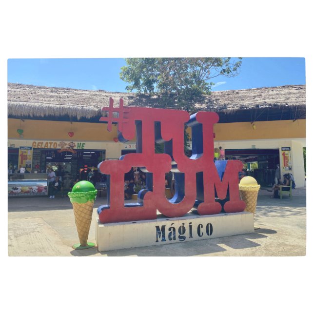 aWorld2:祝 Tulum Magico メタルプリント (正面)