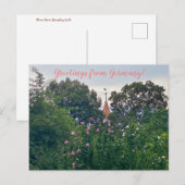 aWorld2Celebrate: ドイツからこんにちは！ ポストカード (正面/裏面)