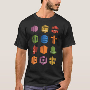 AWS Microservices Tech Stack Hackerthonスタートアップ Tシャツ