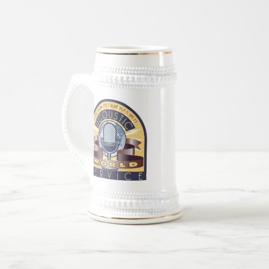 AWS Stein, 22 oz ビールジョッキ (正面左)
