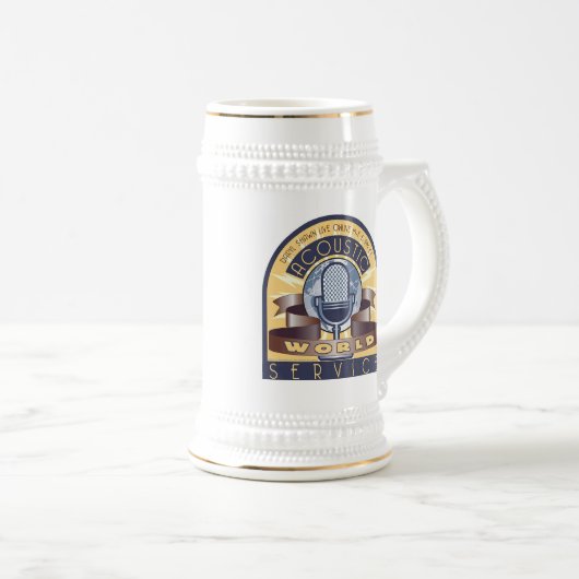AWS Stein, 22 oz ビールジョッキ (正面右)