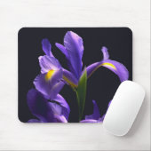 Awsomeの紫色のアイリス マウスパッド (マウス)