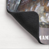 awsome歯、マンモス(2)の巨大な歯 マウスパッド (コーナー)