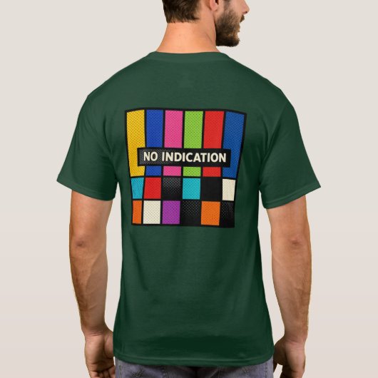 AWSOME NO INDICATION Tシャツ (裏面)