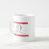 Awwの賛成 コーヒーマグカップ (正面左)