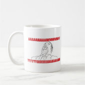 Awwの賛成 コーヒーマグカップ (左)