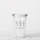 Aww Shucks Corn Husk Funny Farm アクリルタンブラー (裏面)